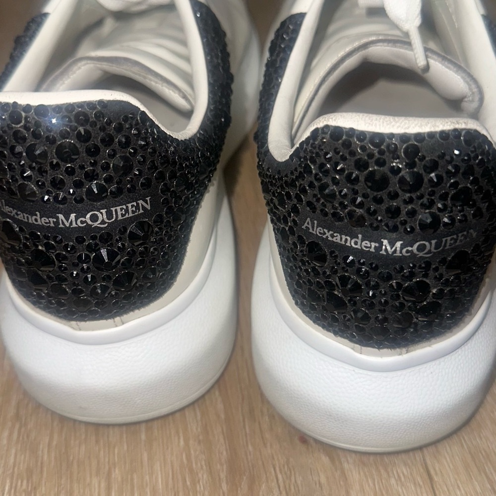 Alexander McQueen Black and White Sneakers